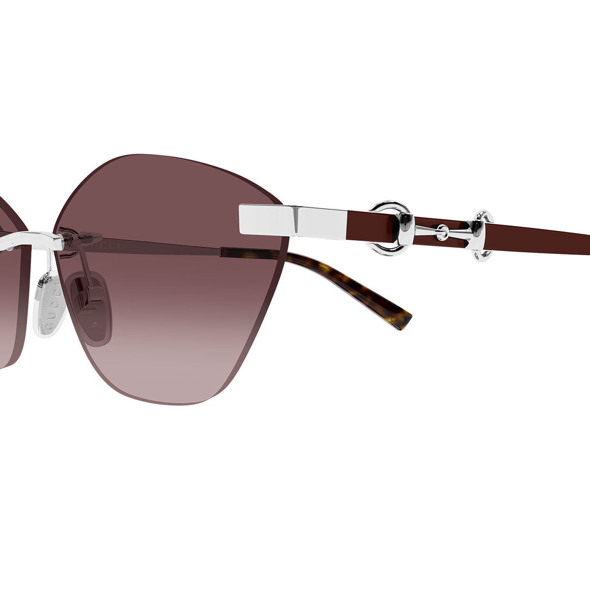 Gucci Occhiali da Sole GG2050S 003 Argento/Rosso Donna