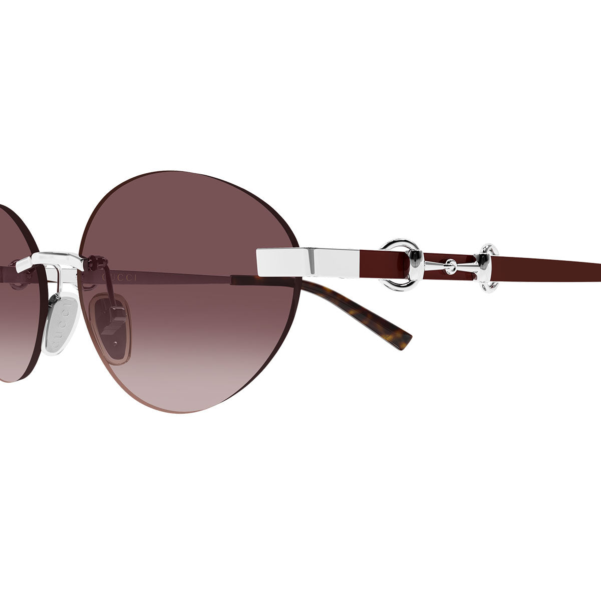 Gucci Occhiali da Sole GG2051S 003 Argento/Rosso Donna