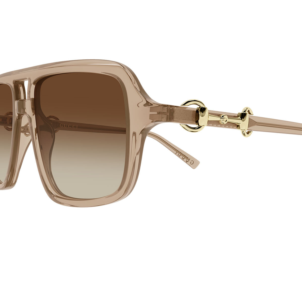 Gucci Occhiali da Sole GG2052S 010 Marrone/Marrone Sfumato Donna
