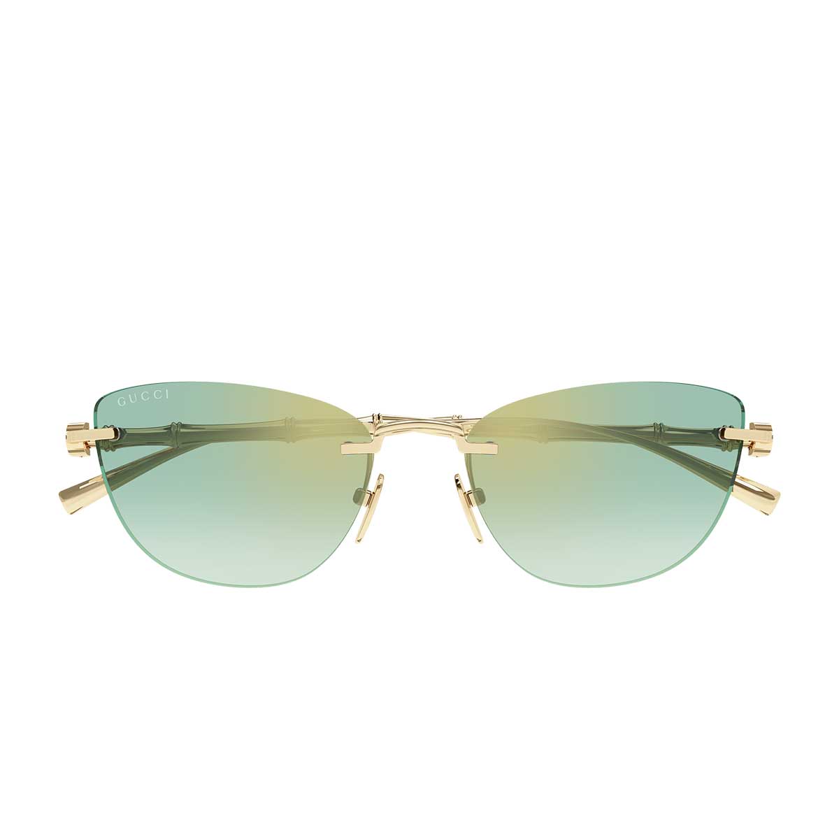 Gucci Occhiali da Sole GG2063S 003 Oro/Verde Donna