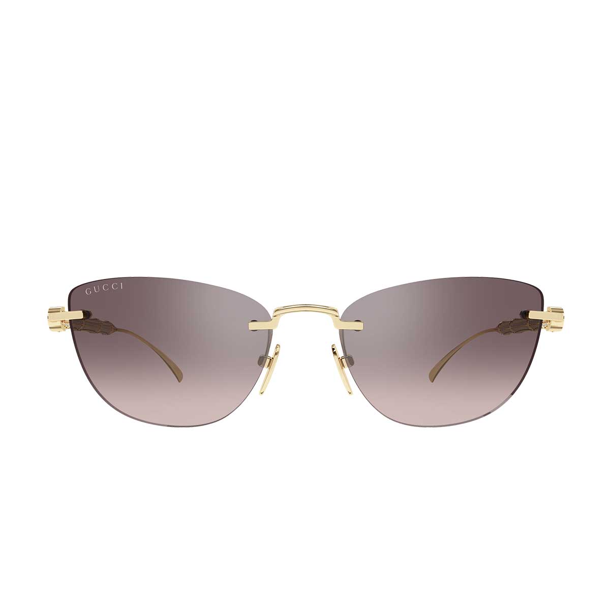 Gucci Occhiali da Sole GG2063S 005 Oro/Marrone Donna 4