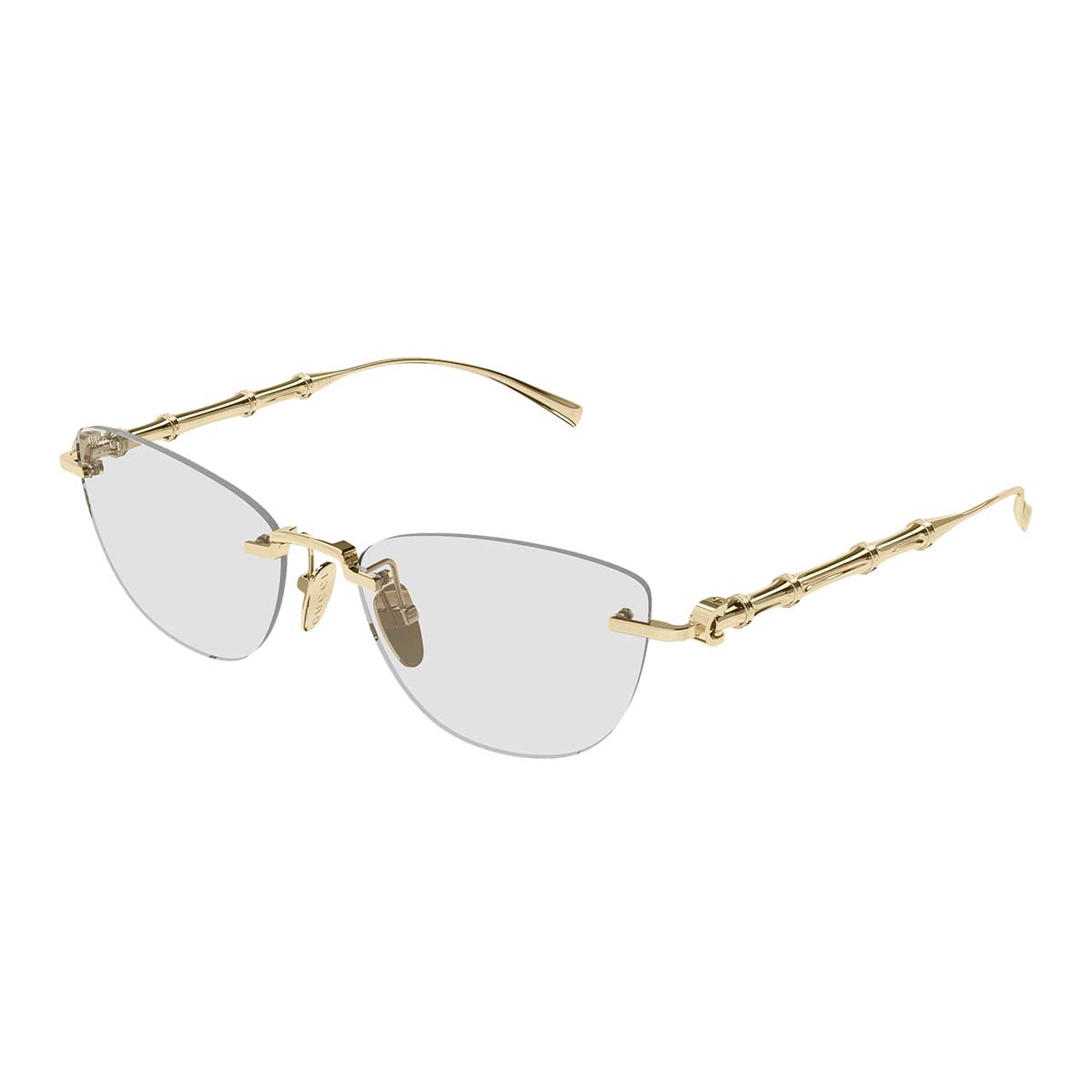 Gucci Occhiali da Sole GG2063S 006 Oro/Trasparente Donna 2