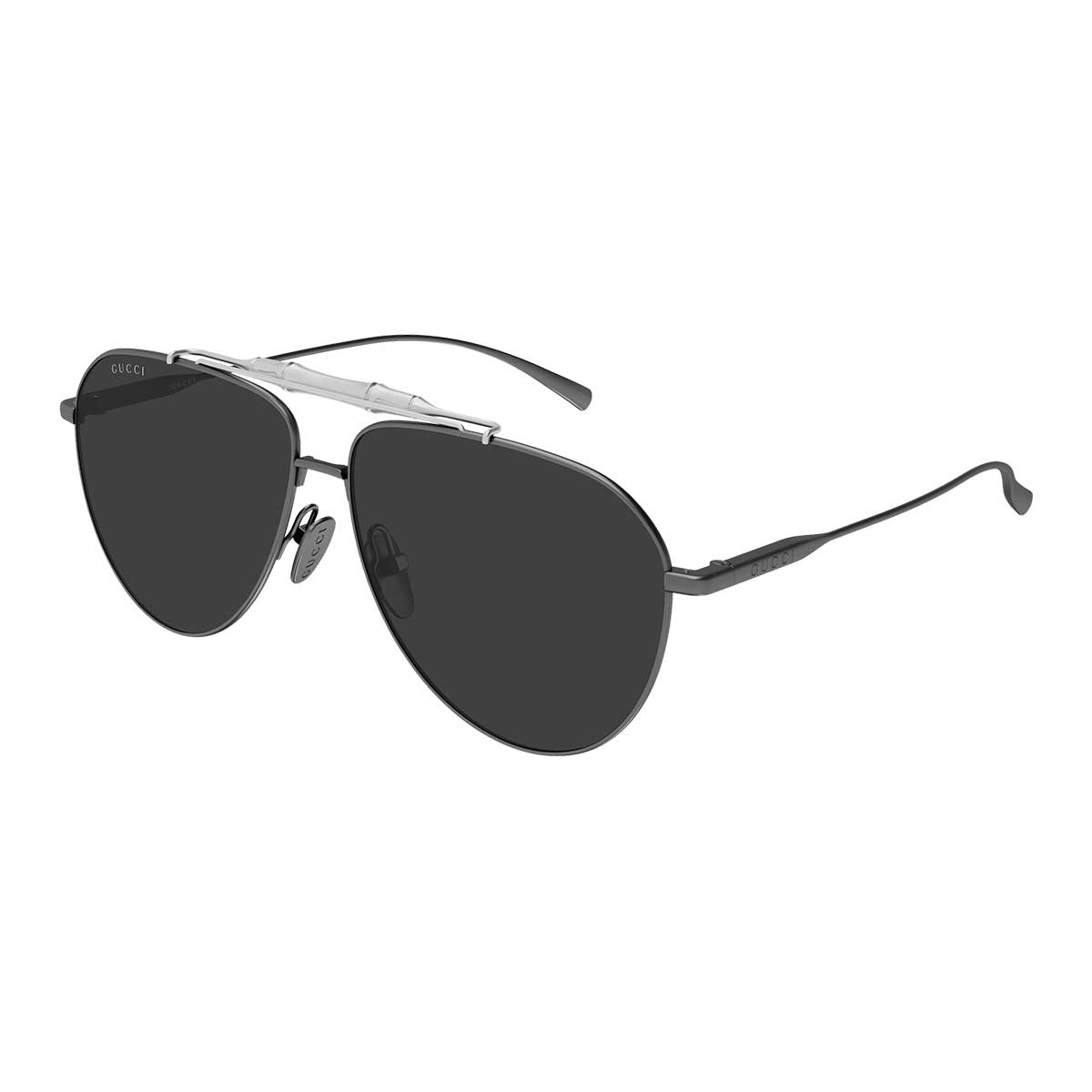 Gucci Occhiali da Sole GG2064S 001 Rutenio/Grigio Uomo