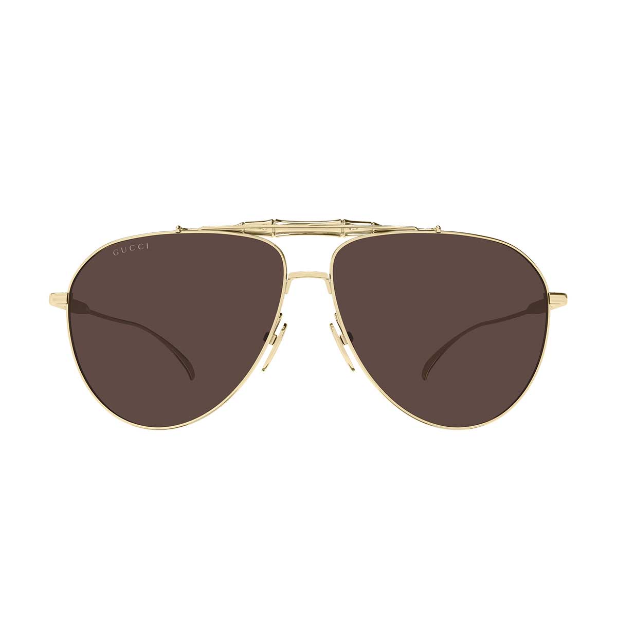 Gucci Occhiali da Sole GG2064S 004 Oro/Marrone Uomo