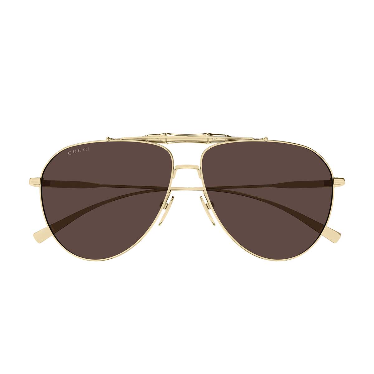 Gucci Occhiali da Sole GG2064S 004 Oro/Marrone Uomo