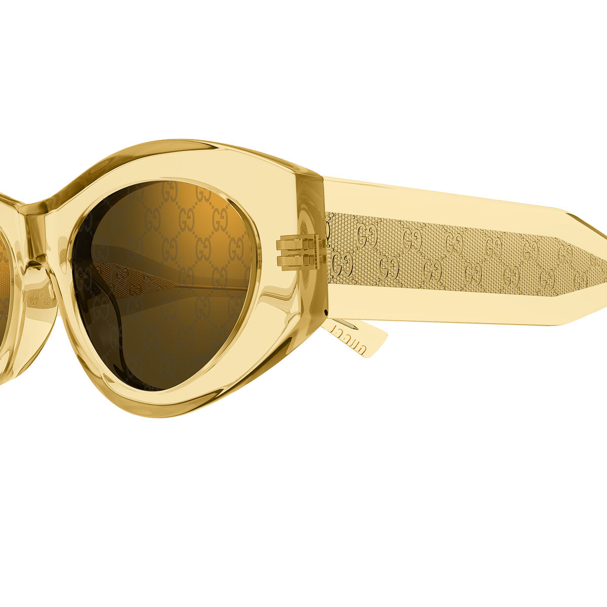 Gucci Occhiali da Sole GG2065S 004 Giallo/Giallo Monogram Donna