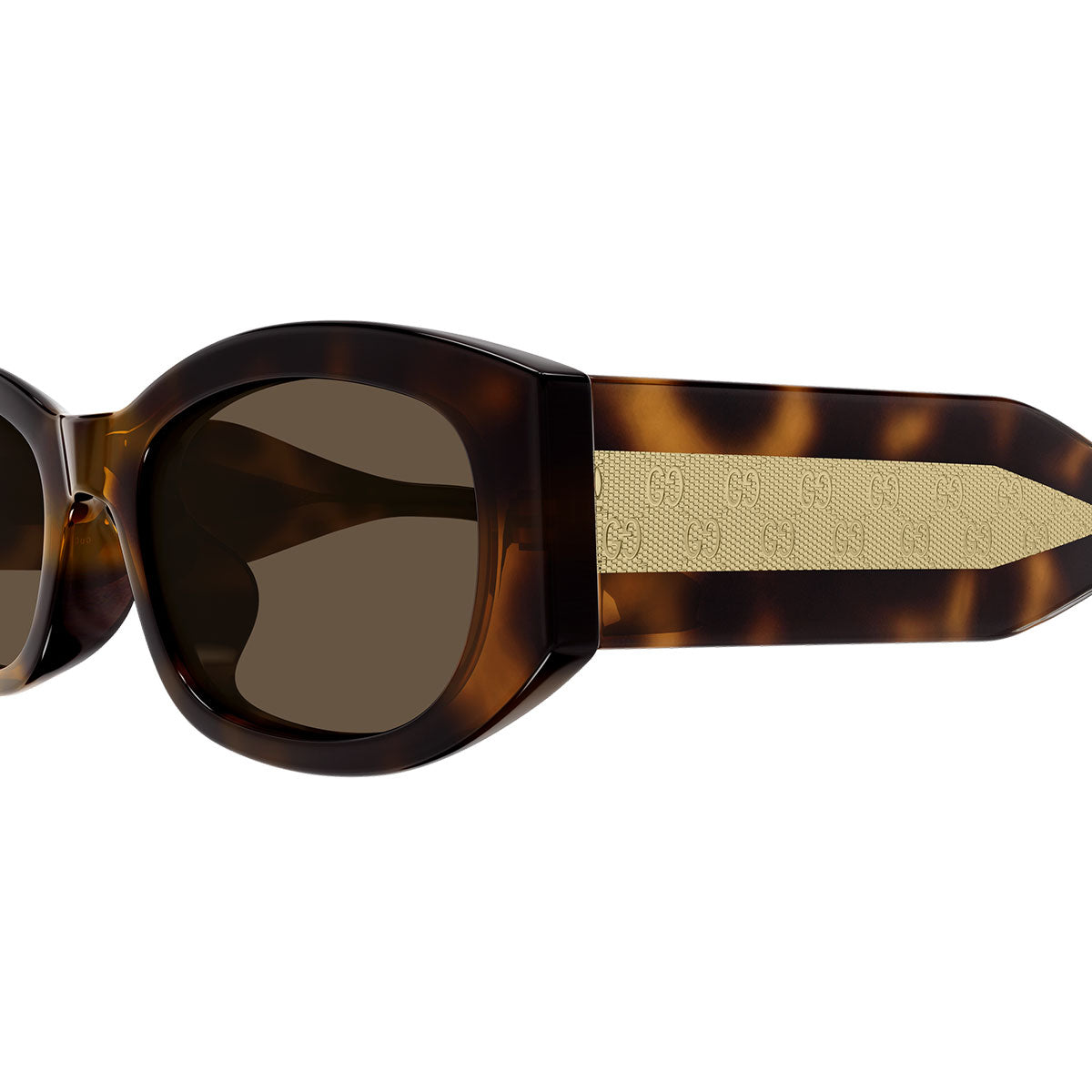 Gucci Occhiali da Sole GG2068SA 002 Marrone Oro/Marrone Donna