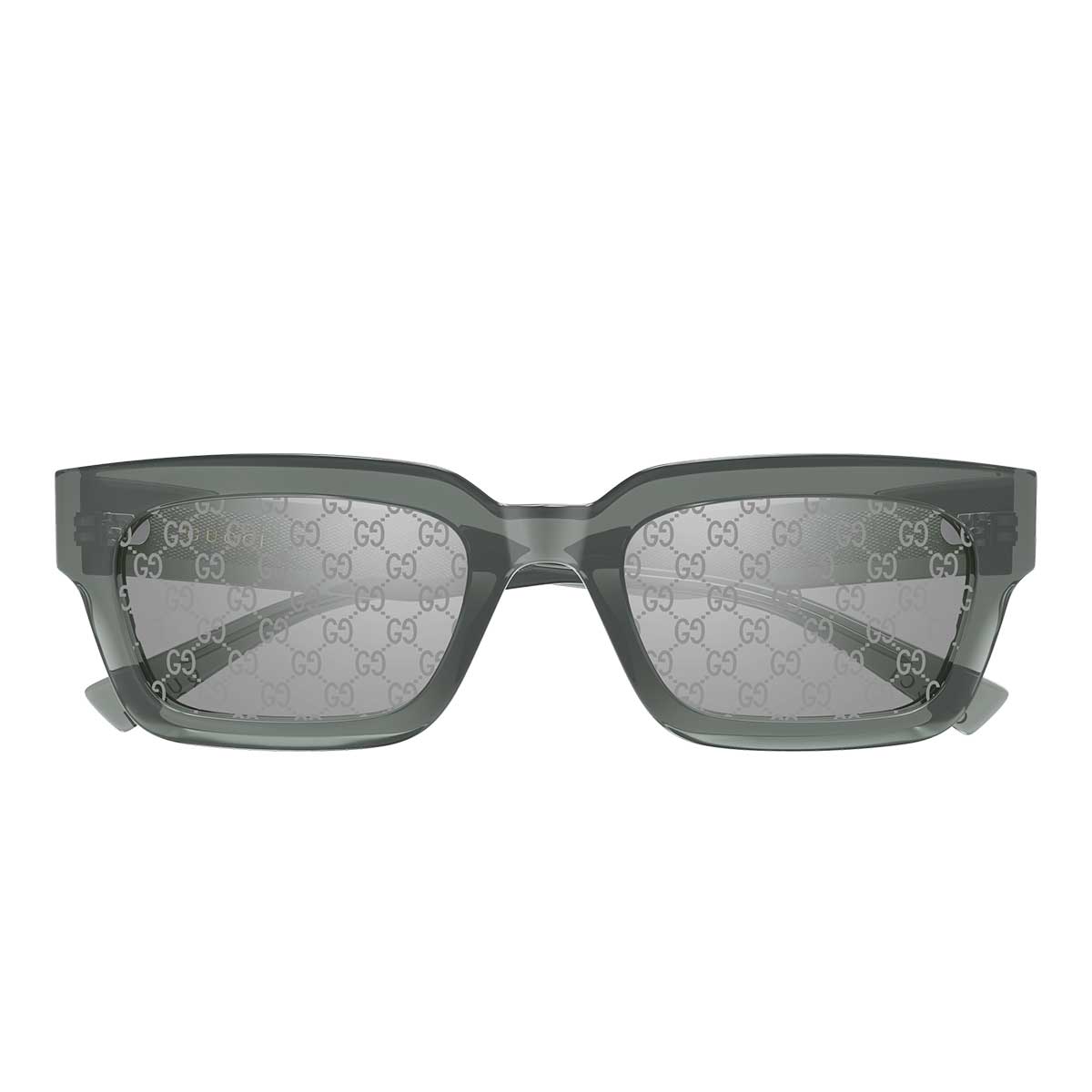 Gucci Occhiali da Sole GG2069S 003 Grigio/Grigio Monogram Uomo