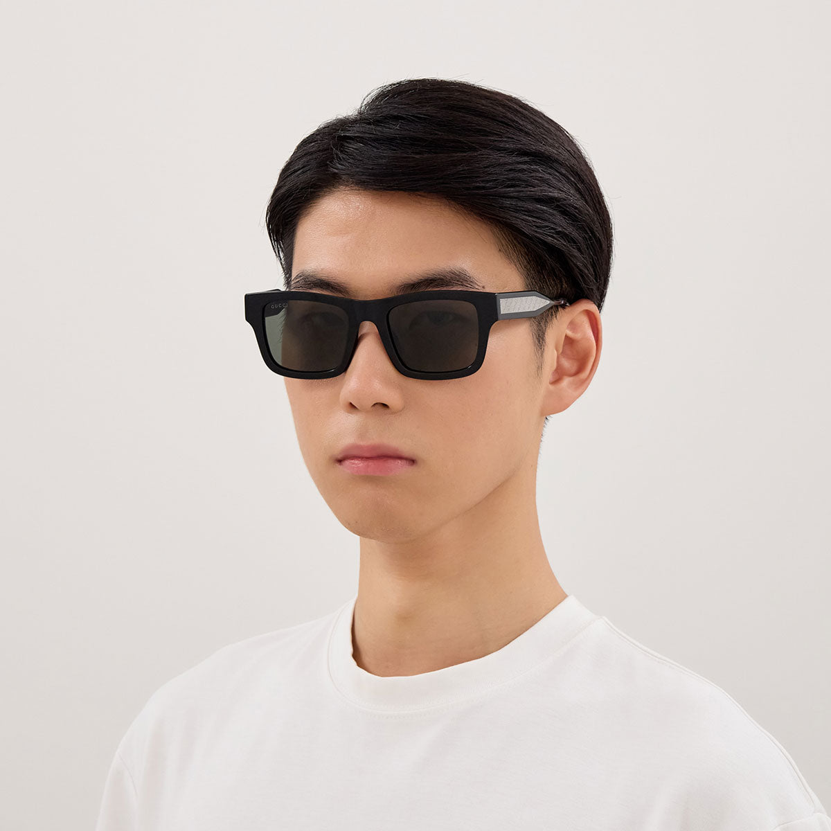 Gucci Occhiali da Sole GG2072SA 001 Nero/Grigio Uomo