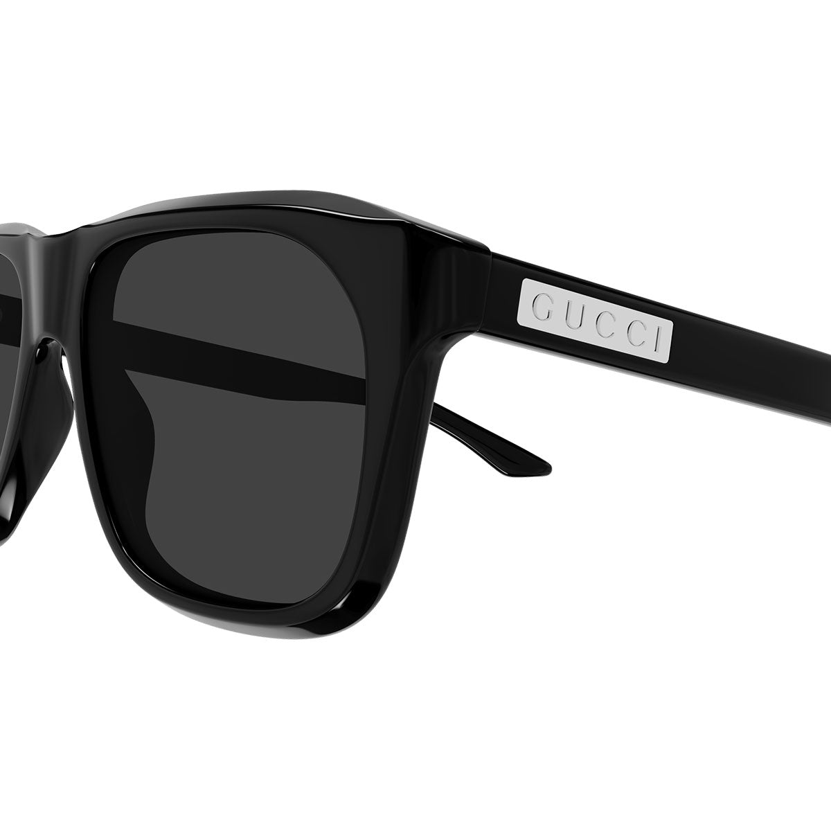 Gucci Occhiali da Sole GG2077S 001 Nero/Grigio Uomo