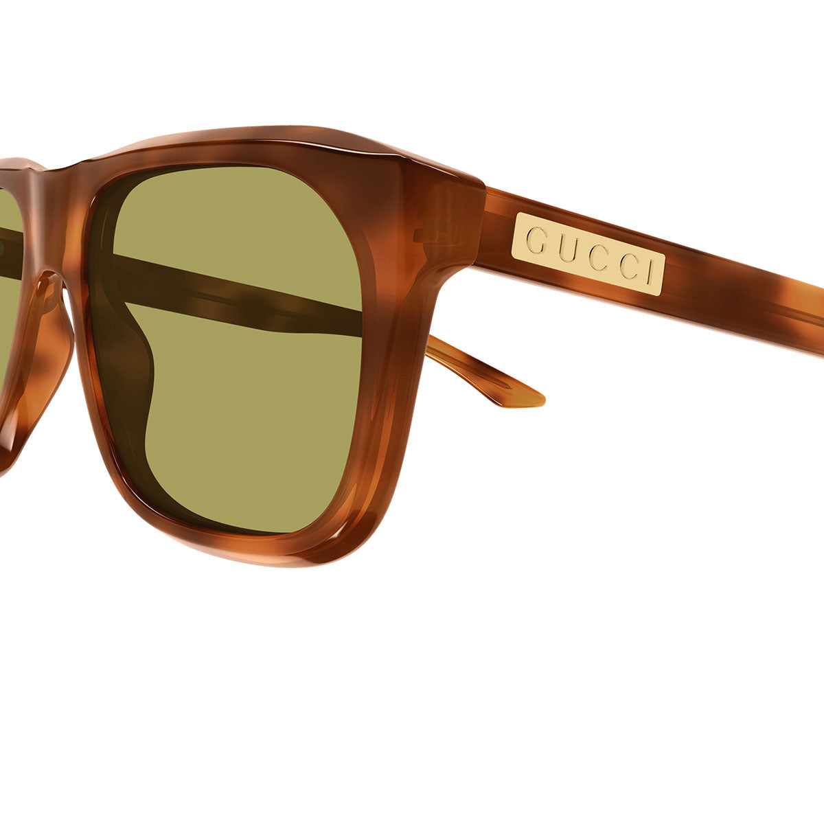 Gucci Occhiali da Sole GG2077S 005 Marrone/Verde Uomo