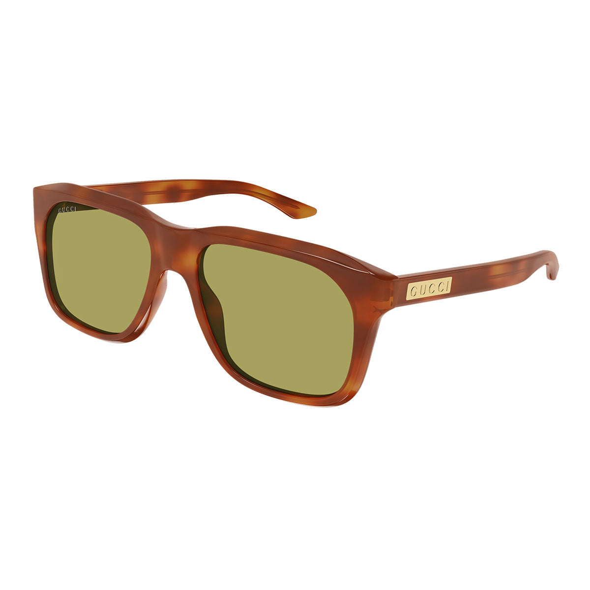 Gucci Occhiali da Sole GG2077S 005 Marrone/Verde Uomo