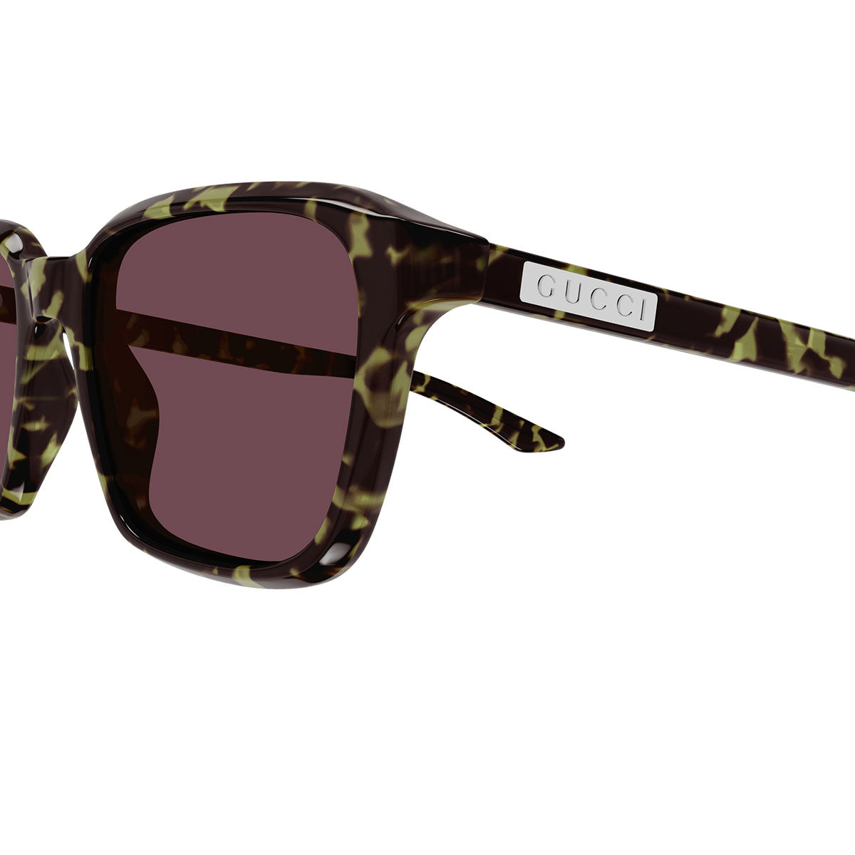 Gucci Occhiali da Sole GG2078S 003 Marrone/Rosso Uomo