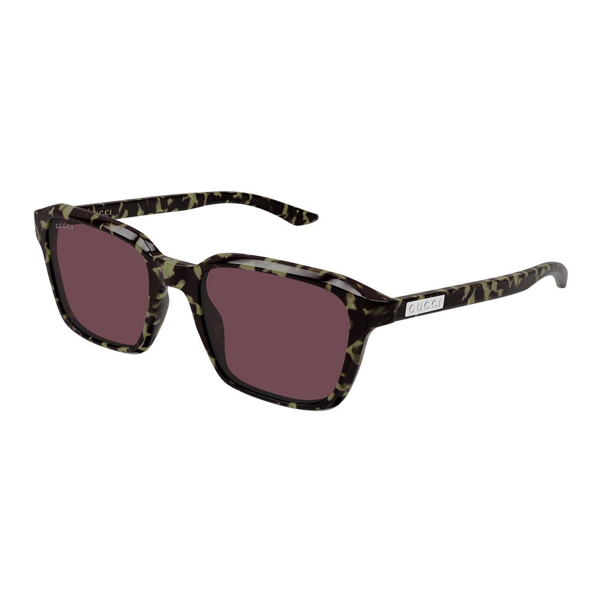 Gucci Occhiali da Sole GG2078S 003 Marrone/Rosso Uomo