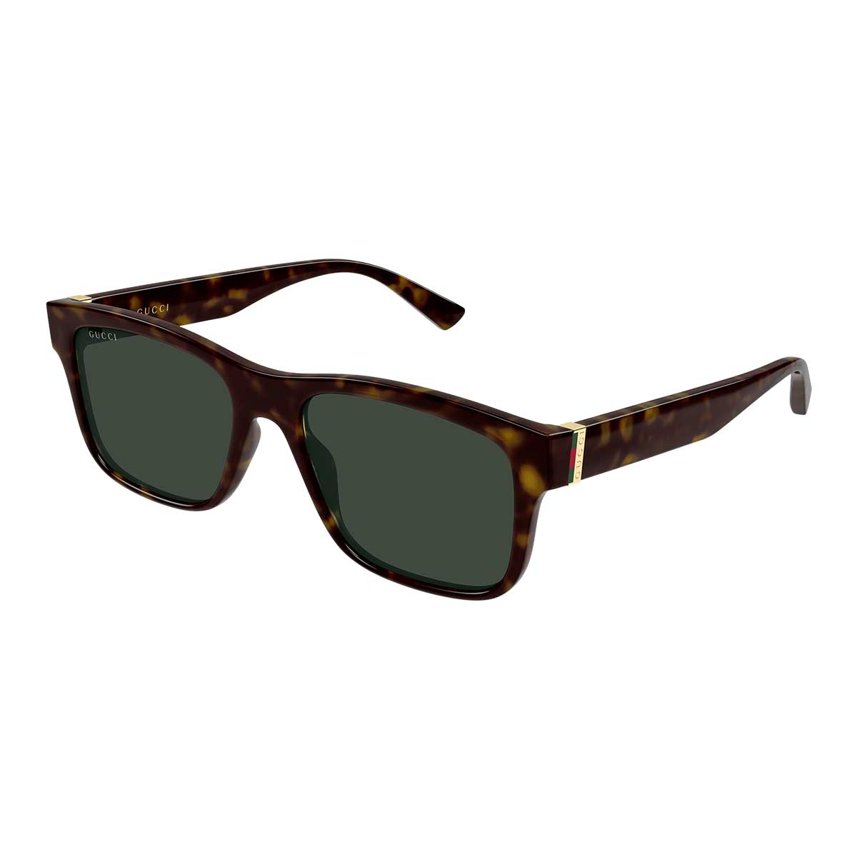 Gucci Occhiali da Sole GG2085S 002 Marrone/Verde Uomo