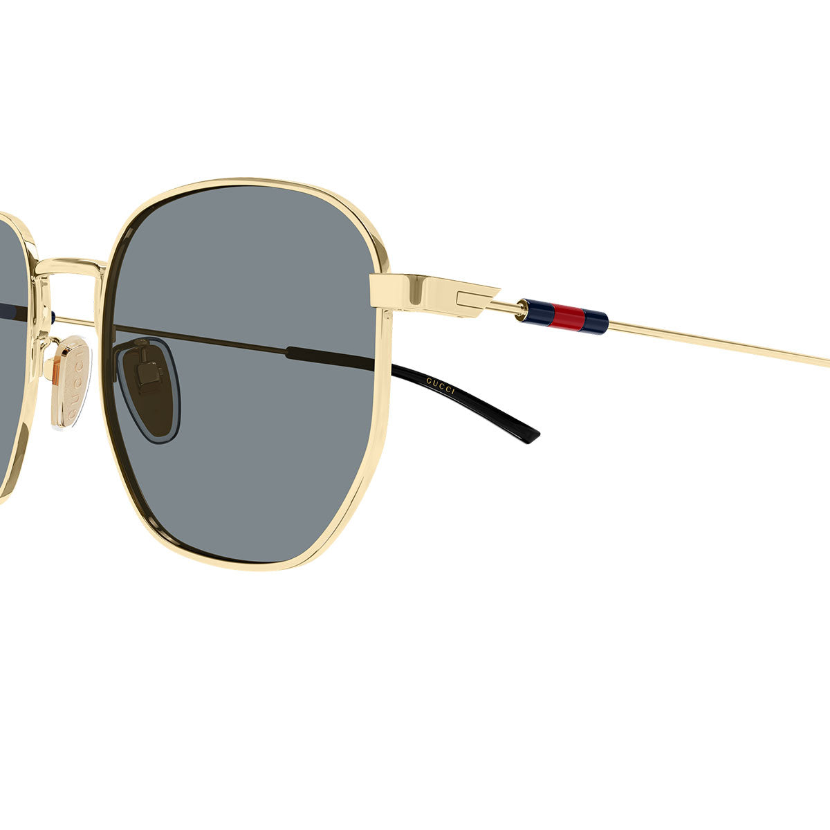 Gucci Occhiali da Sole GG2095S 003 Oro/Grigio Uomo