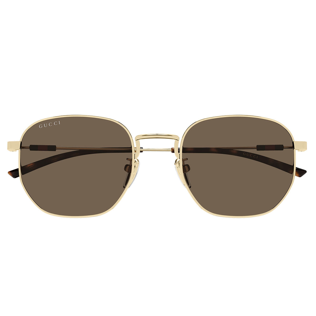 Gucci Occhiali da Sole GG2095S 004 Oro/Marrone Uomo
