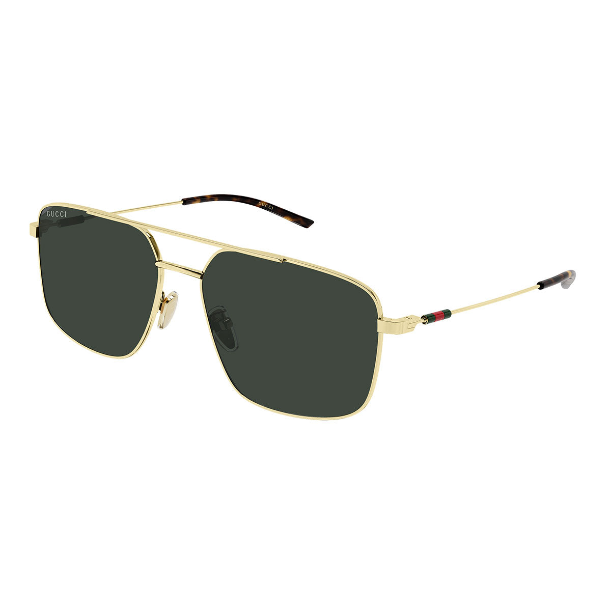 Gucci Occhiali da Sole GG2096SA 002 Oro/Verde Uomo
