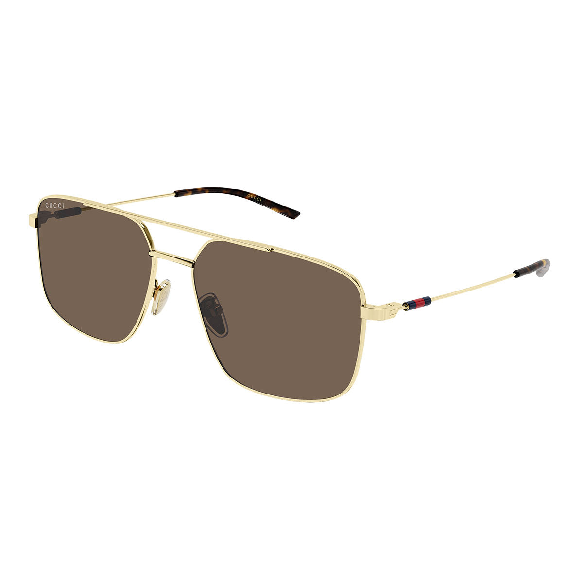 Gucci Occhiali da Sole GG2096SA 004 Oro/Marrone Uomo