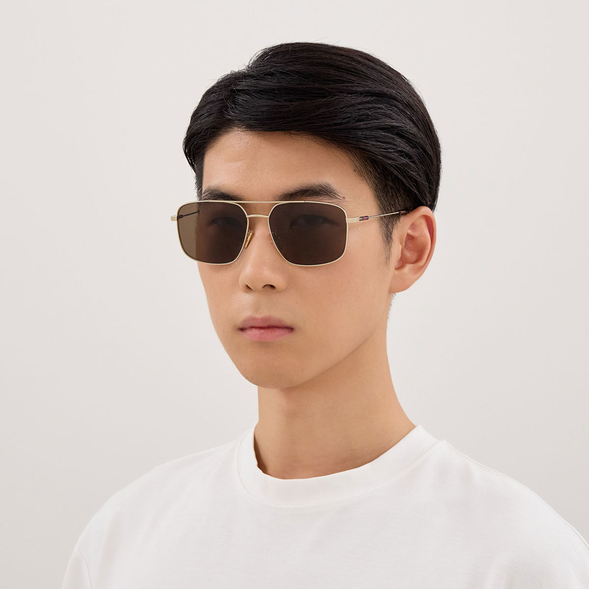 Gucci Occhiali da Sole GG2096SA 004 Oro/Marrone Uomo