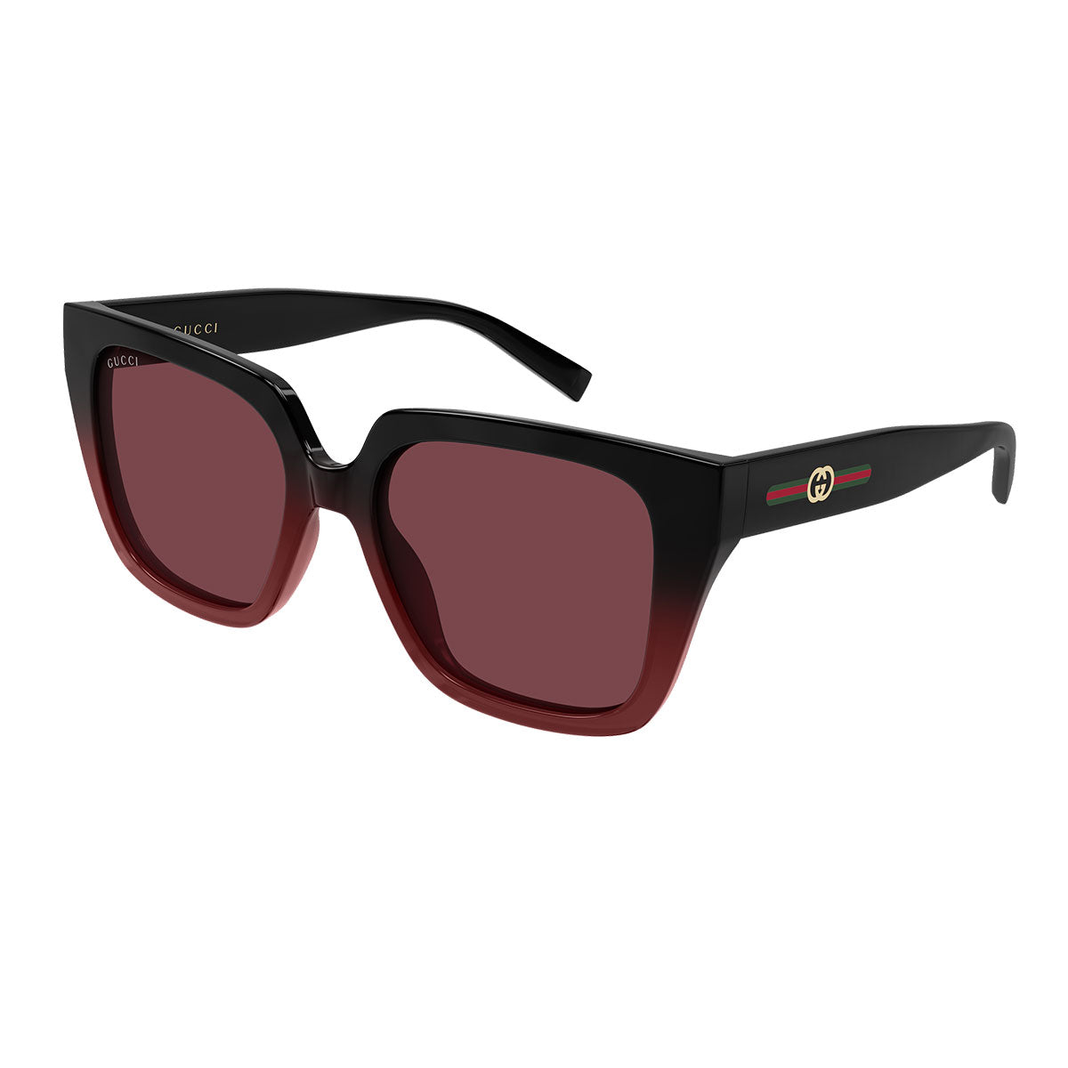 Gucci Occhiali da Sole GG2102S 004 Nero/Rosso Donna