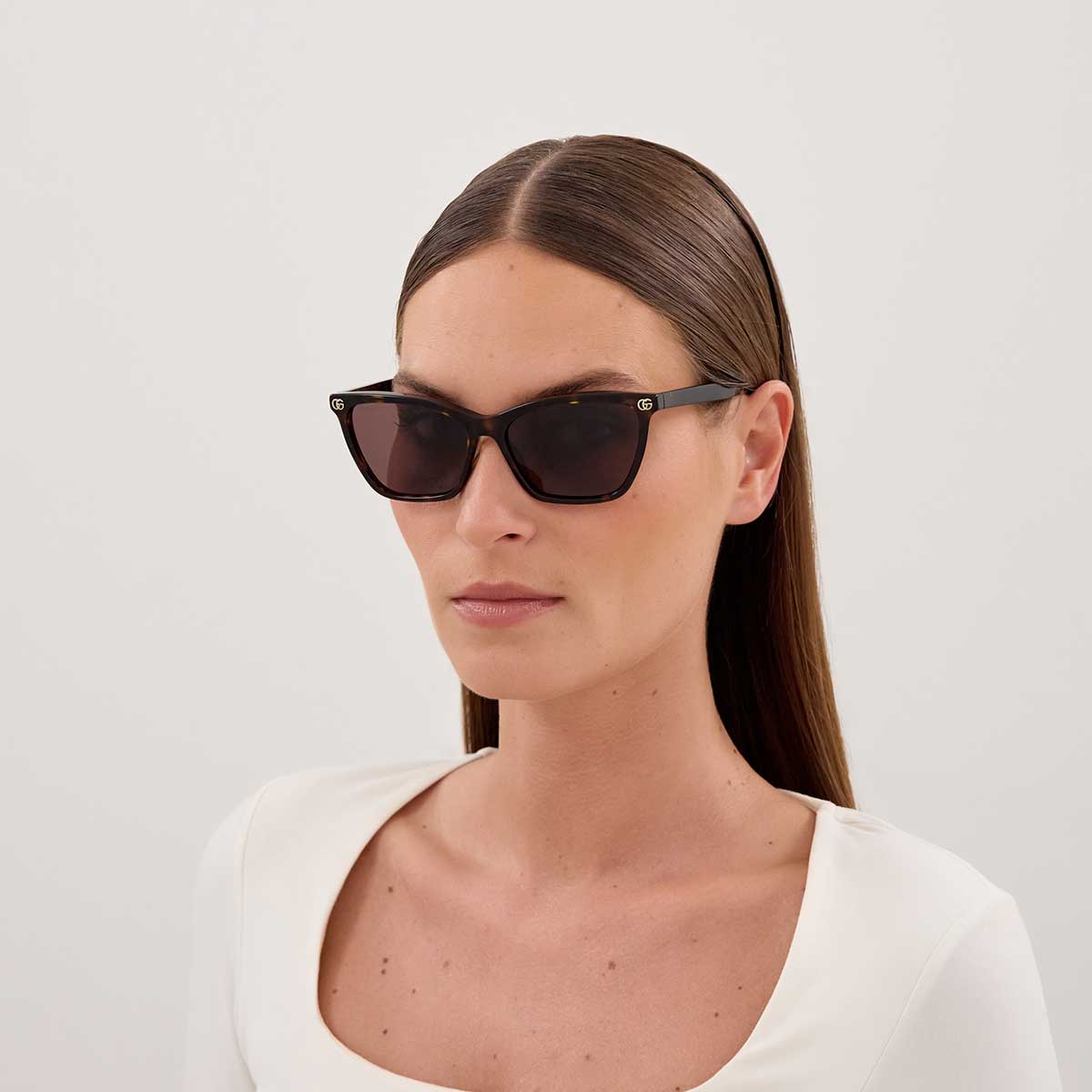 Gucci Occhiali da Sole GG2111S 002 Marrone/Marrone Donna
