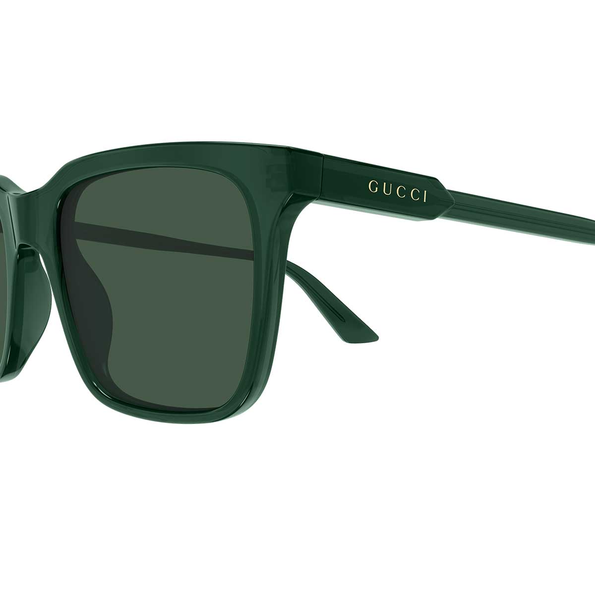 Gucci Occhiali da Sole GG2114S 004 Verde/Verde Uomo