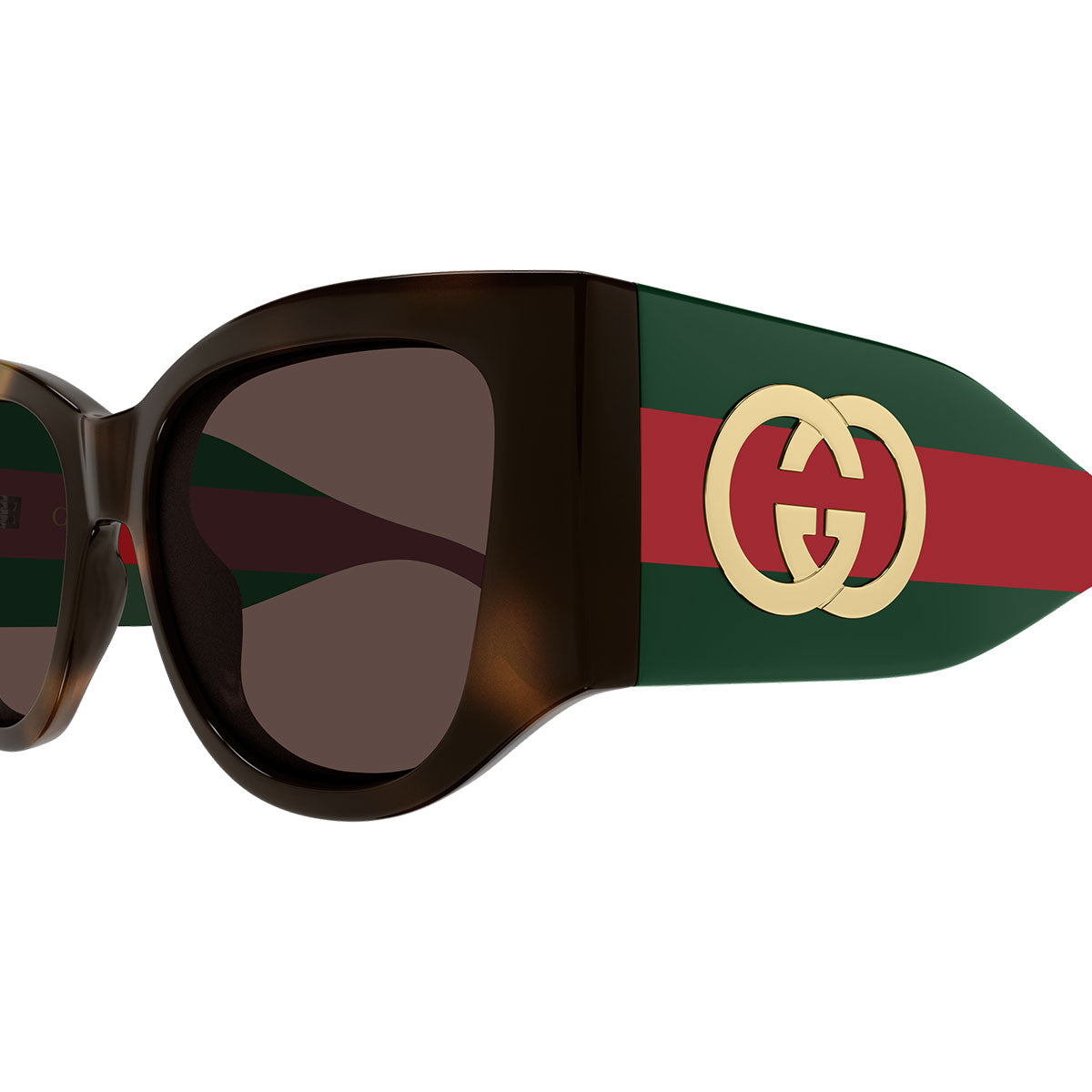 Gucci Occhiali da Sole GG2115S 002 Marrone Verde/Marrone Donna