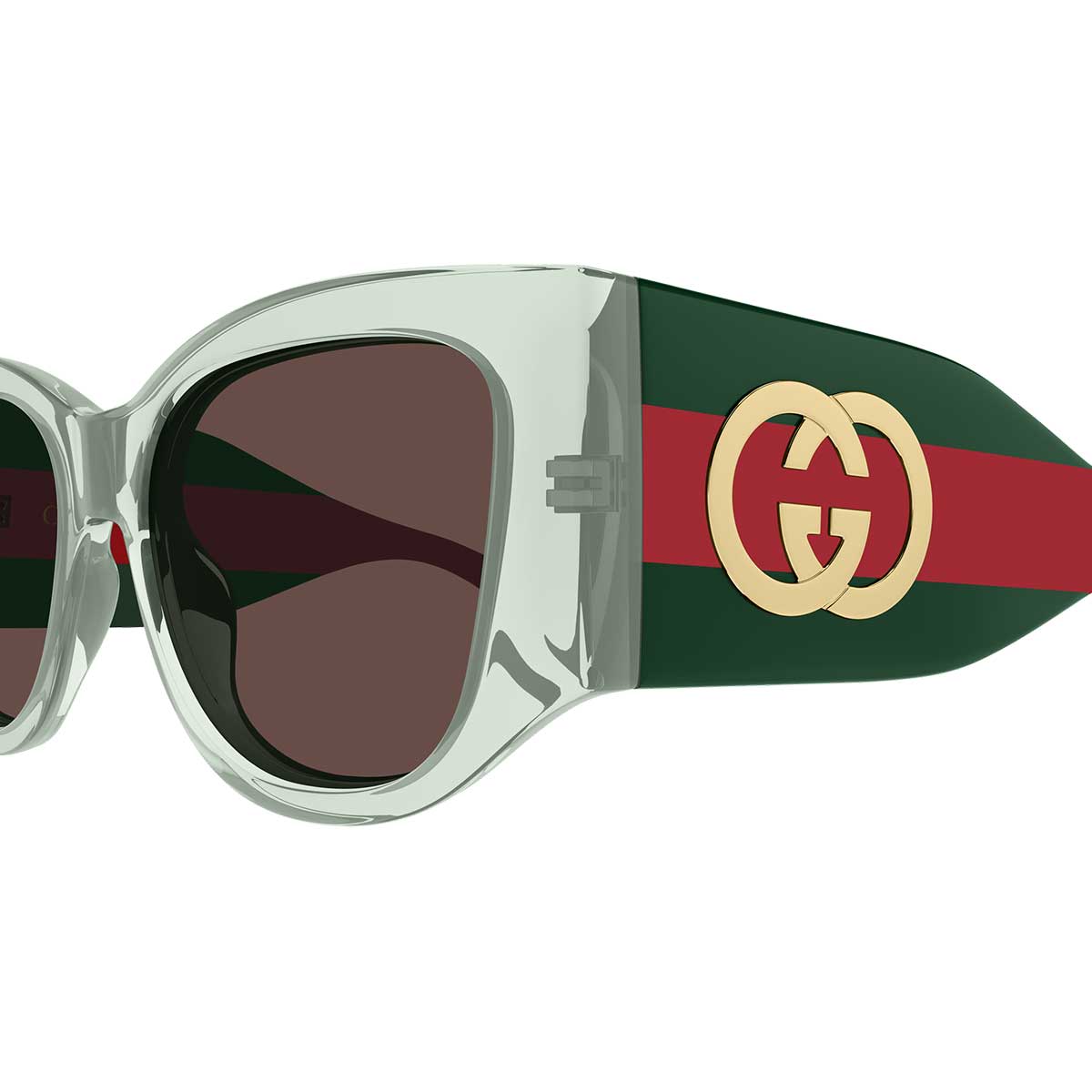 Gucci Occhiali da Sole GG2115S 003 Verde/Viola Donna 3