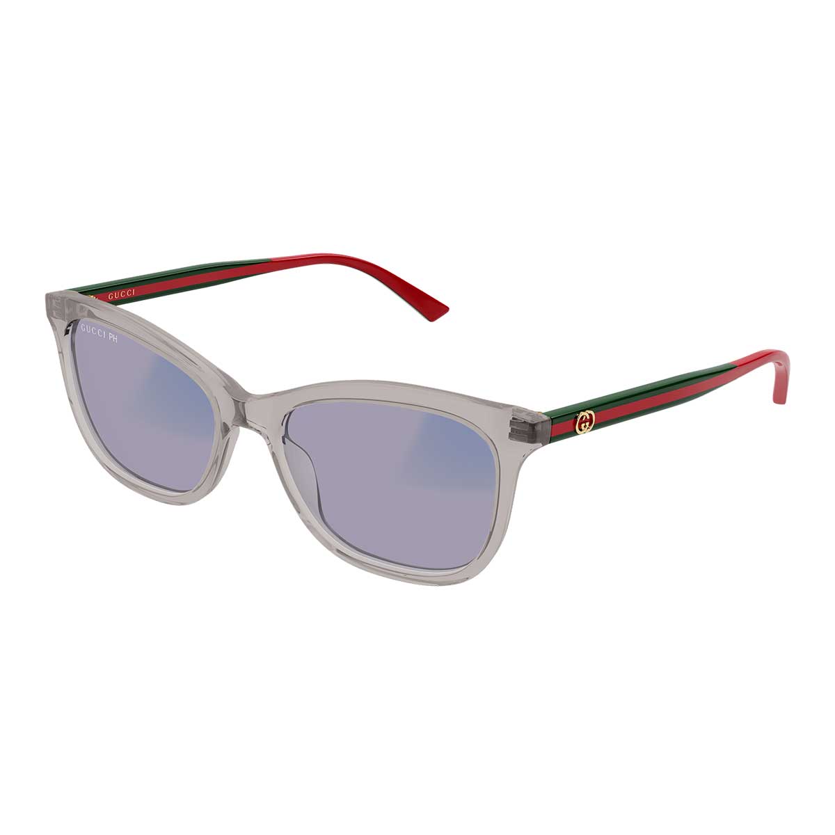 Gucci Occhiali da Sole GG2117S 001 GrigioVerde/Trasparente Donna Fotocromatici 2
