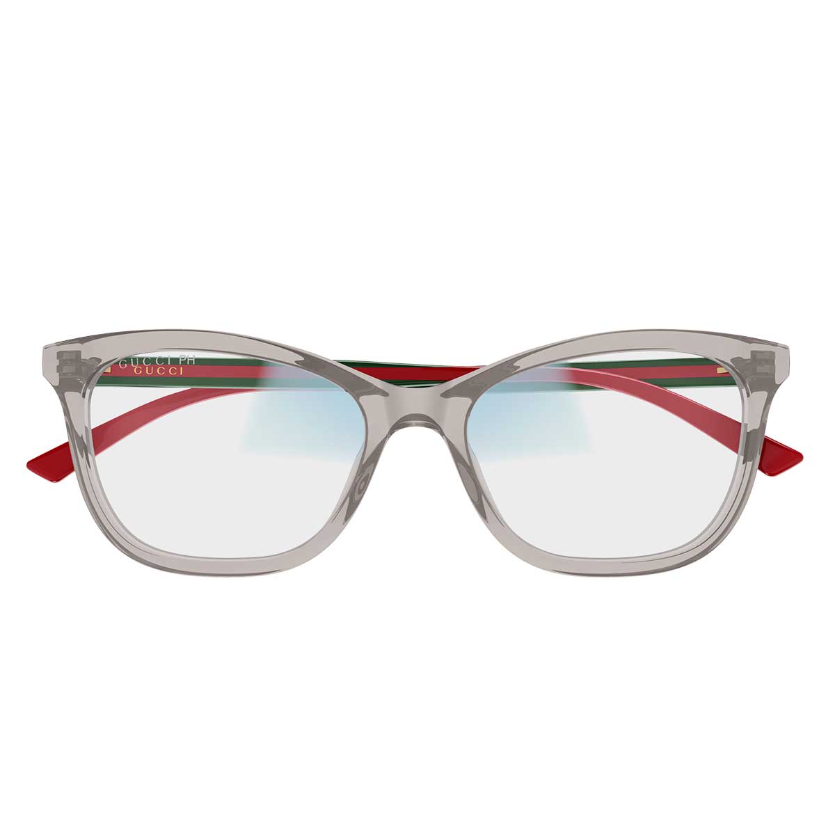 Gucci Occhiali da Sole GG2117S 001 GrigioVerde/Trasparente Donna Fotocromatici
