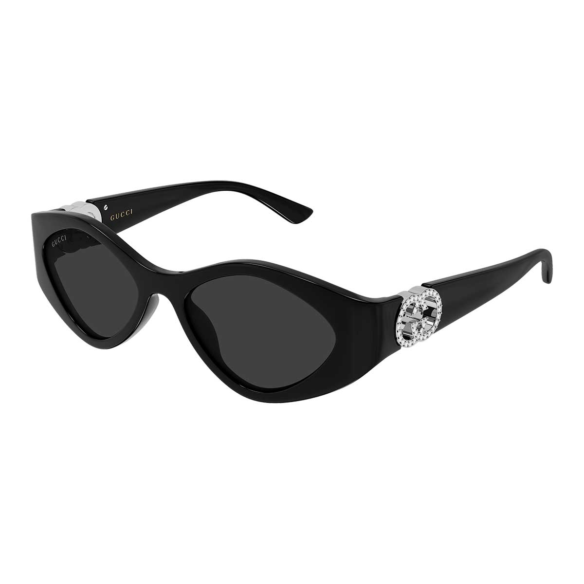 Gucci Occhiali da Sole GG2121S 002 Nero/Grigio Donna