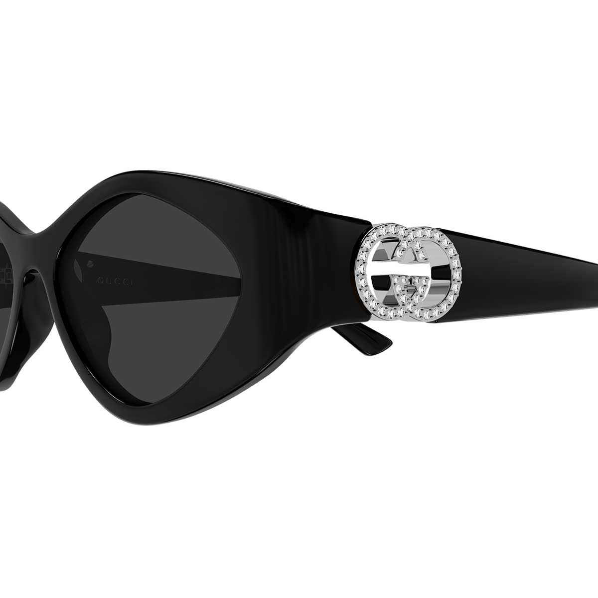 Gucci Occhiali da Sole GG2121S 002 Nero/Grigio Donna