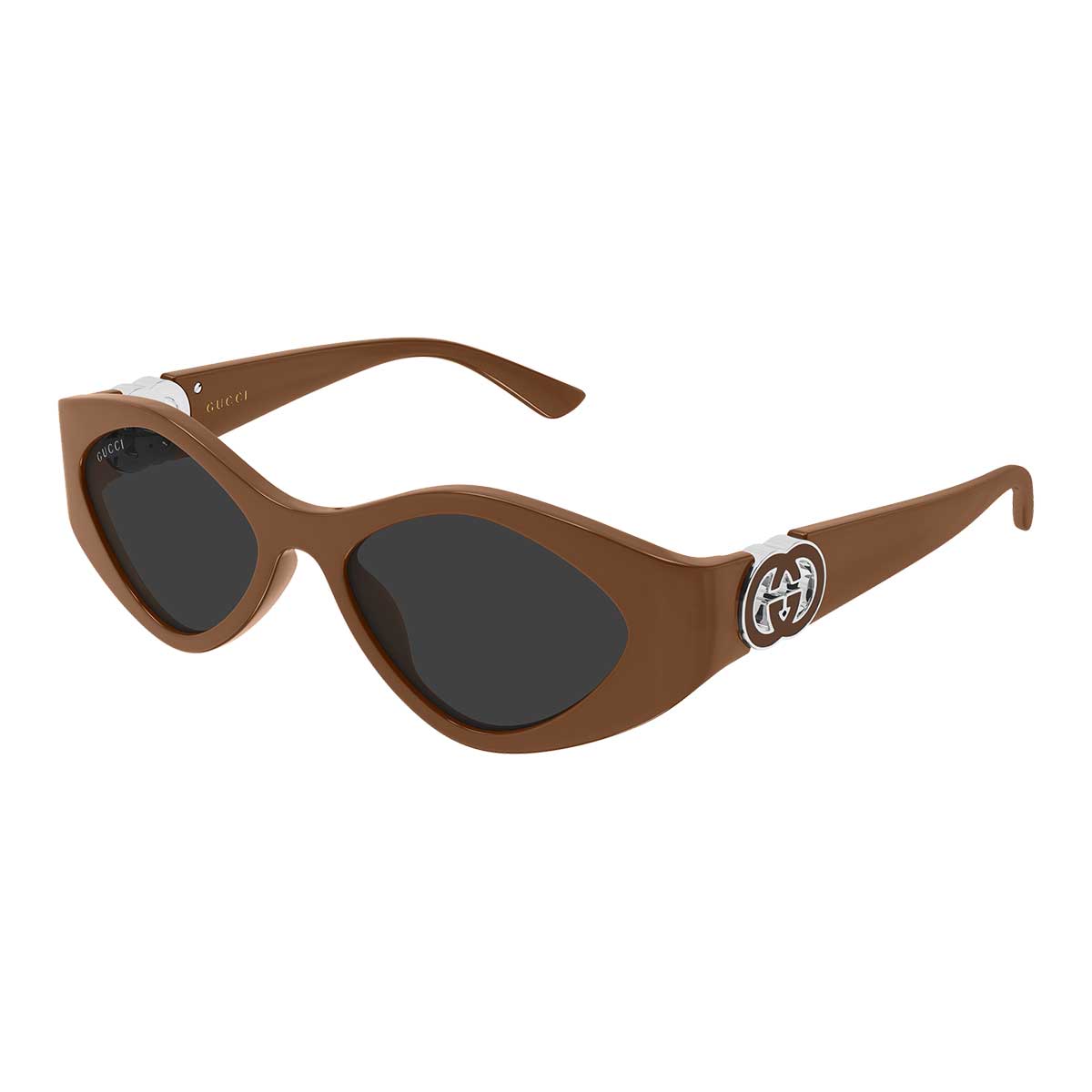 Gucci Occhiali da Sole GG2121S 004 Marrone/Grigio Donna