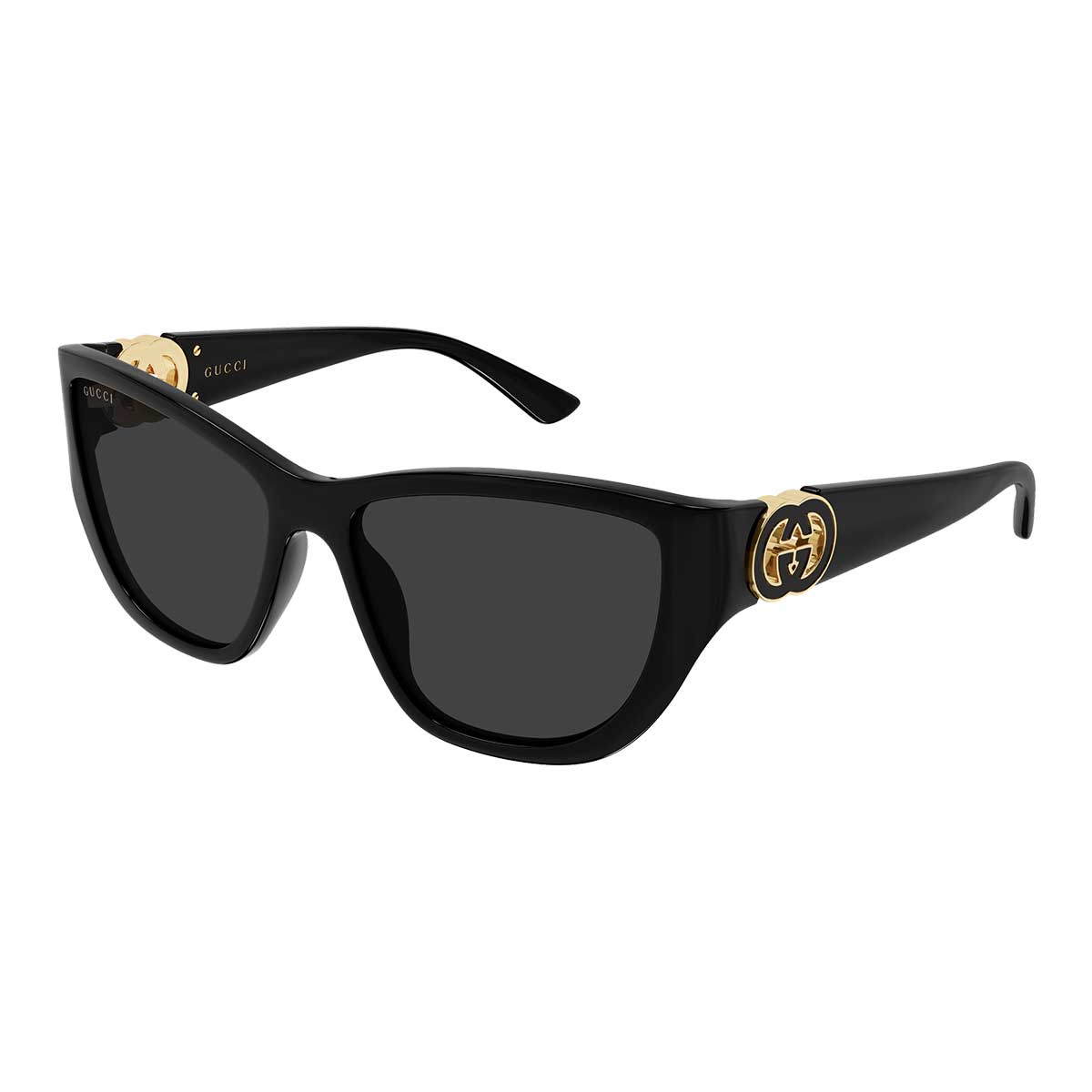 Gucci Occhiali da Sole GG2122S 001 Nero/Grigio Donna
