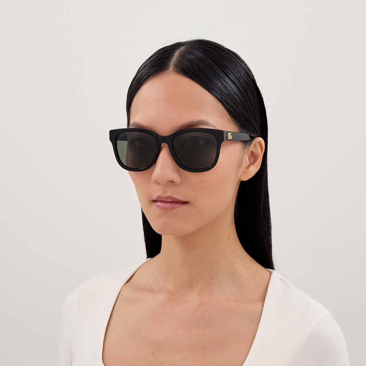 Gucci Occhiali da Sole GG2126SK 001 Nero/Grigio Donna 4