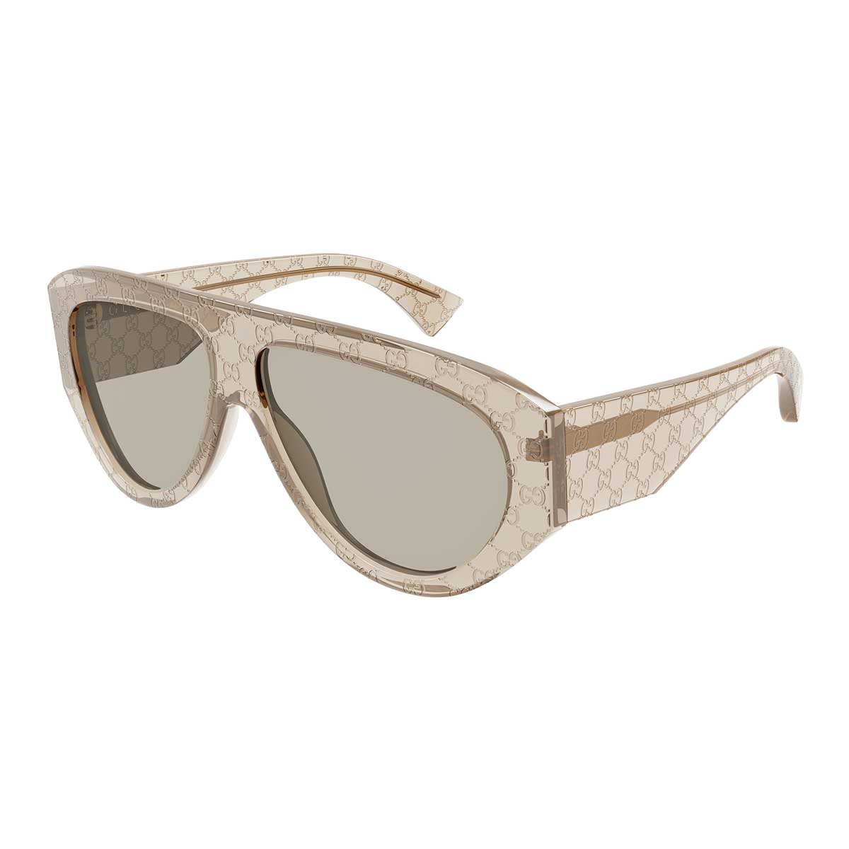 Gucci Occhiali da Sole GG2128S 005 Marrone/Marrone Uomo