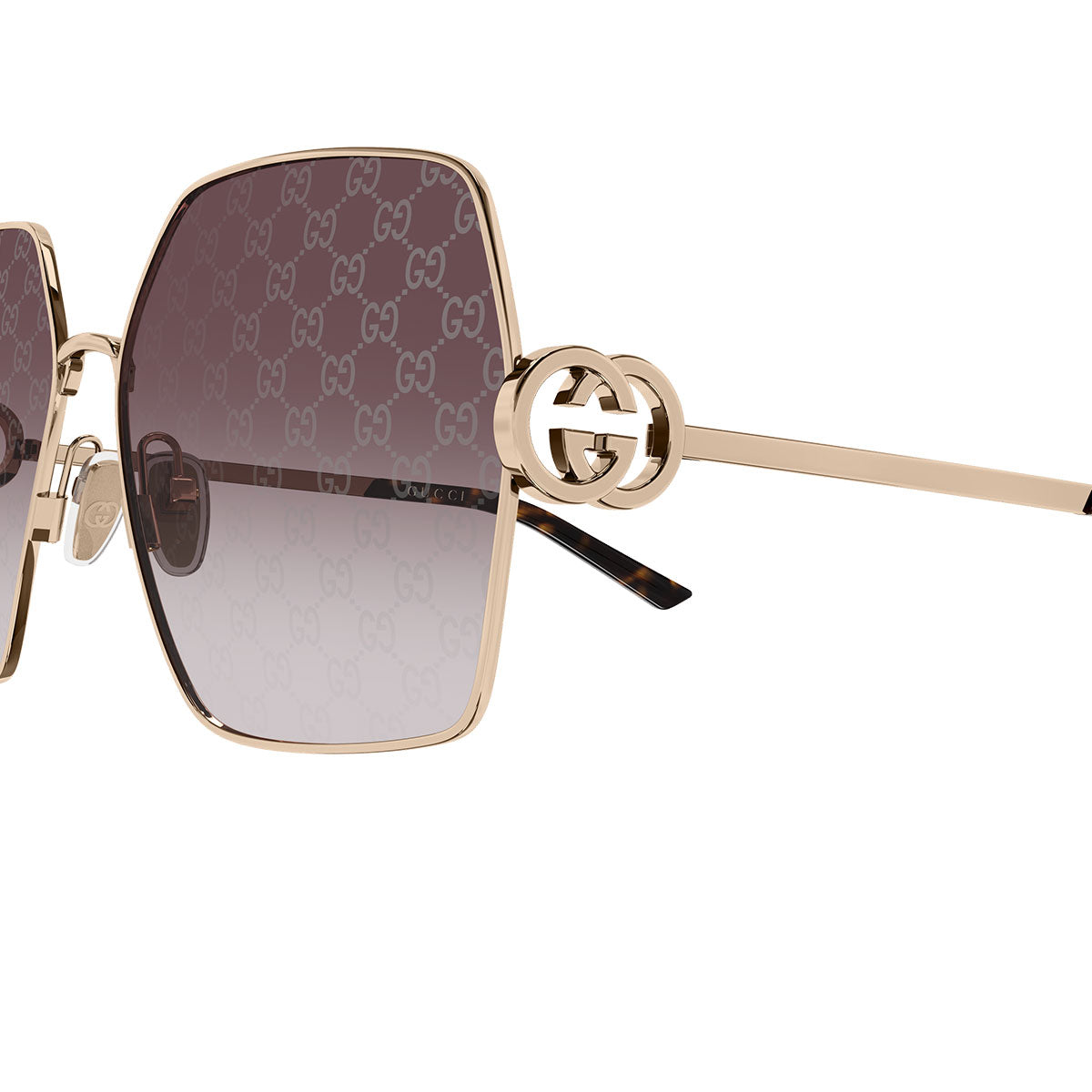 Gucci Occhiali da Sole GG2163S 004 Oro/Rosso Donna