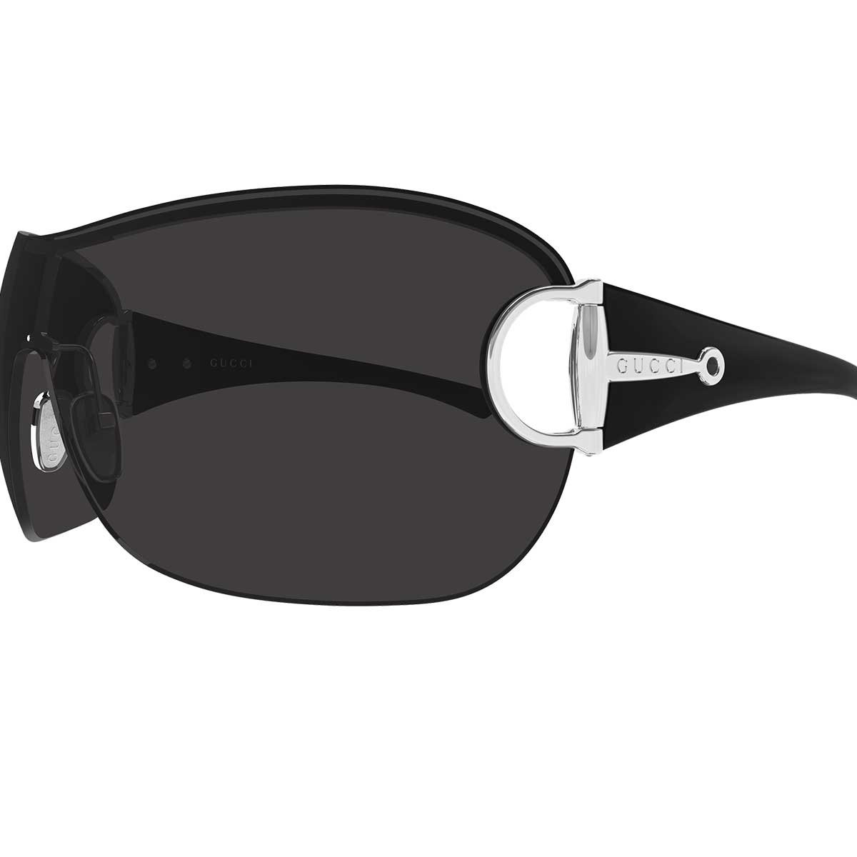 Gucci Occhiali da Sole GG2174S 001 ArgentoNero/Grigio Donna
