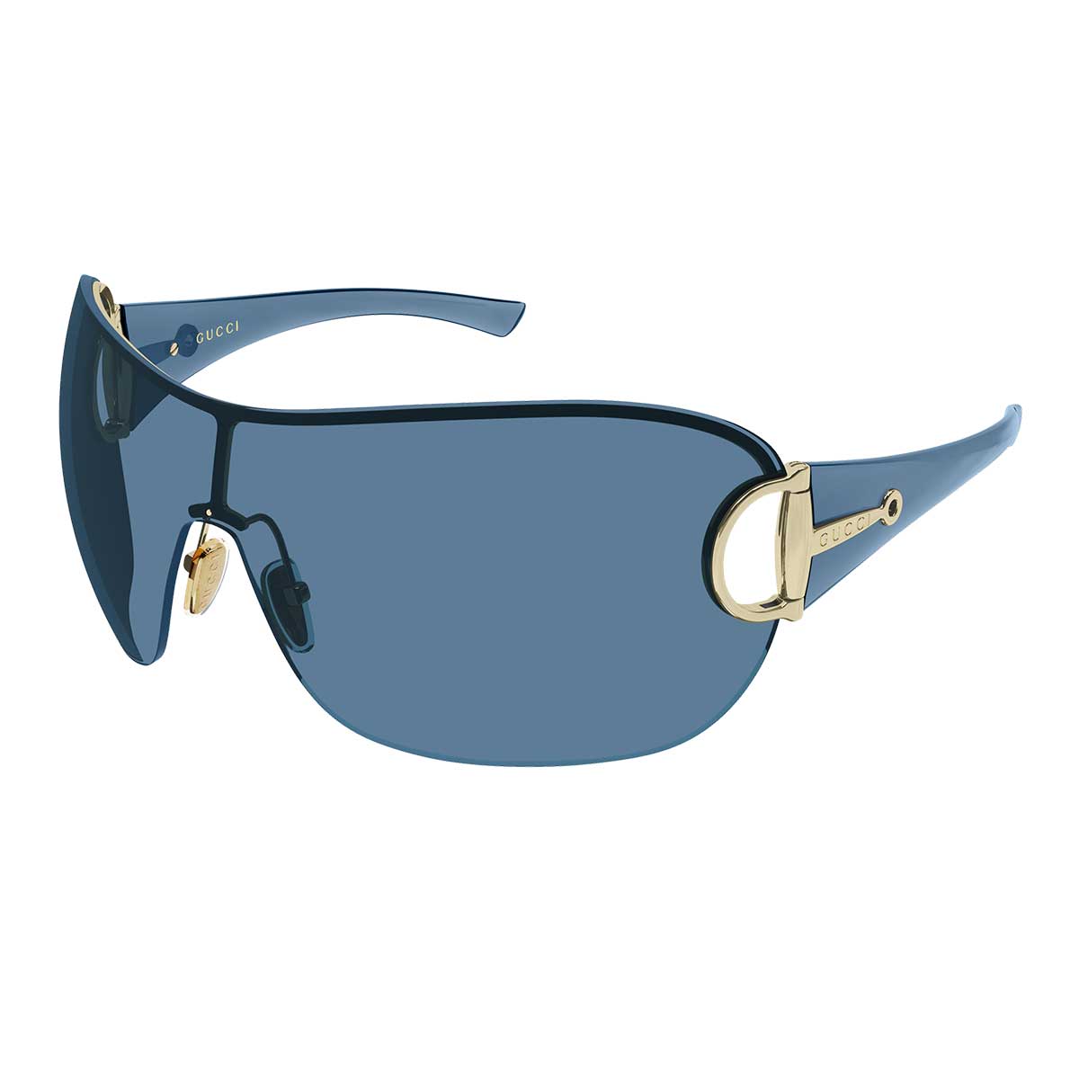 Gucci Occhiali da Sole GG2174S 004 OroBlu/Blu Donna