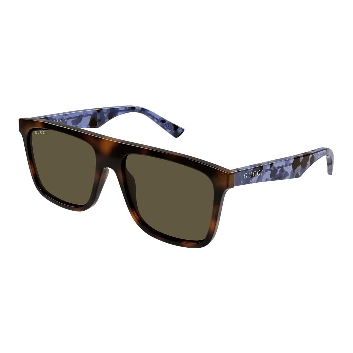 Gucci Occhiali da Sole GG2182S 003 MarroneBlu/Marrone Uomo