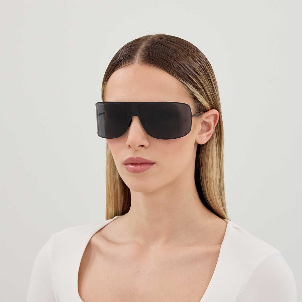 Gucci Occhiali da Sole GG2276S 001 Nero/Grigio Fumo Unisex