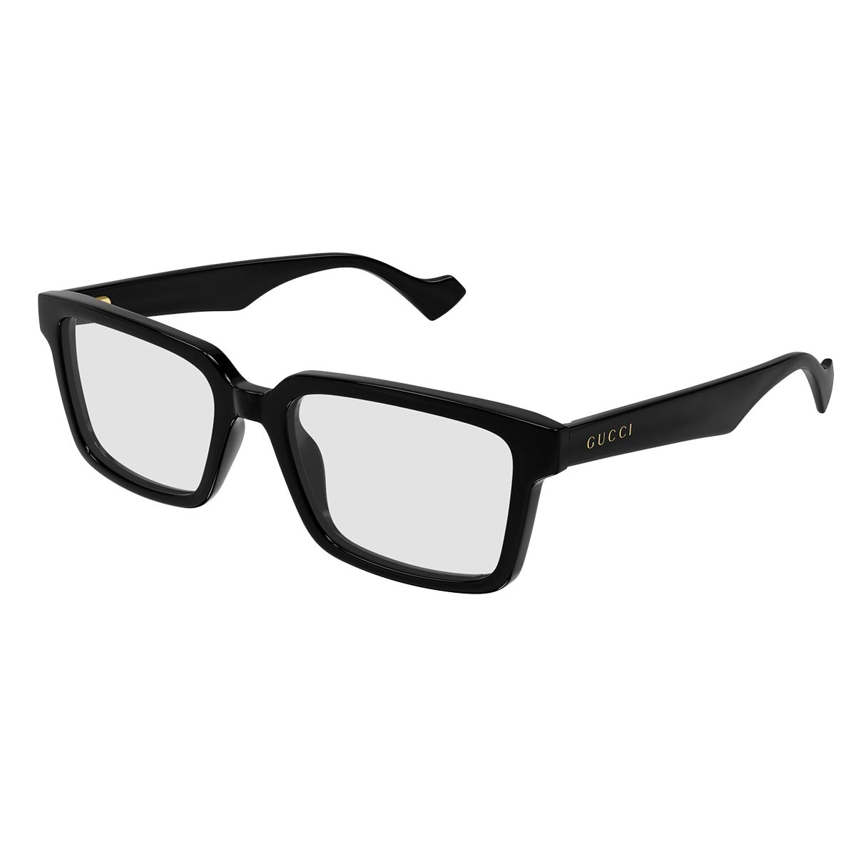 Gucci Occhiali da Sole e Vista GG1543S 001 Nero/Trasparente con Clip Unisex 5