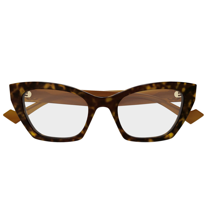 Gucci Occhiali da Vista GG1334O 005 Marrone/Trasparente Donna