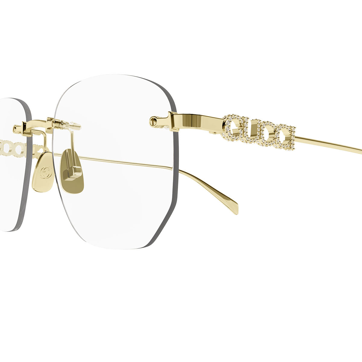Gucci Occhiali da Vista GG1806O 001 Oro/Trasparente Donna