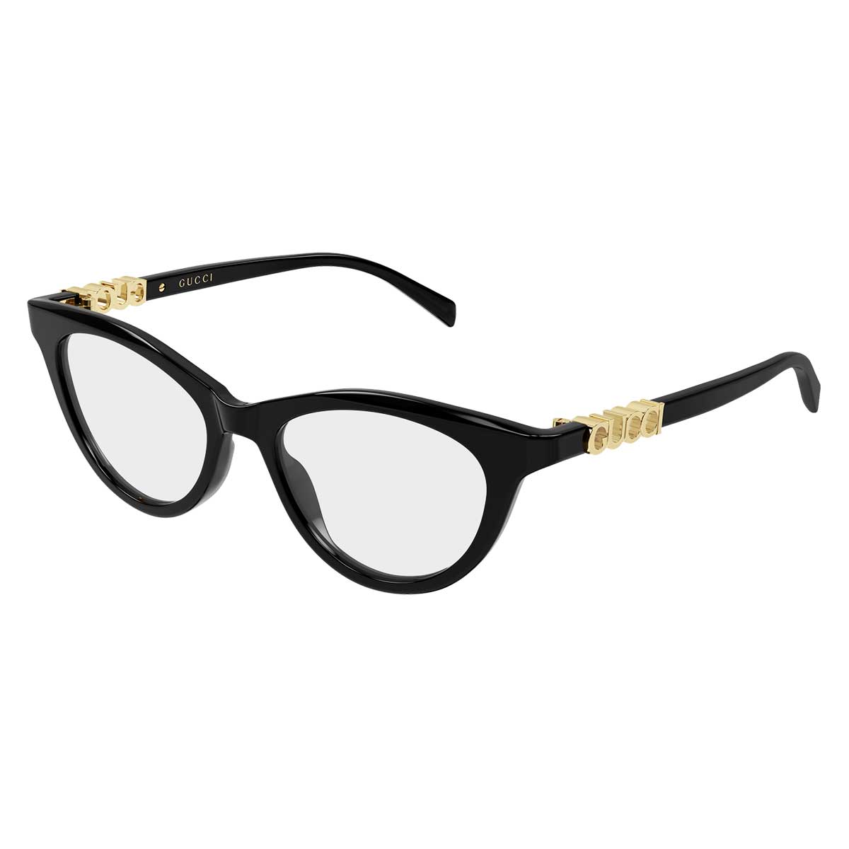 Gucci Occhiali da Vista GG2034O 001 Nero/Trasparente Donna