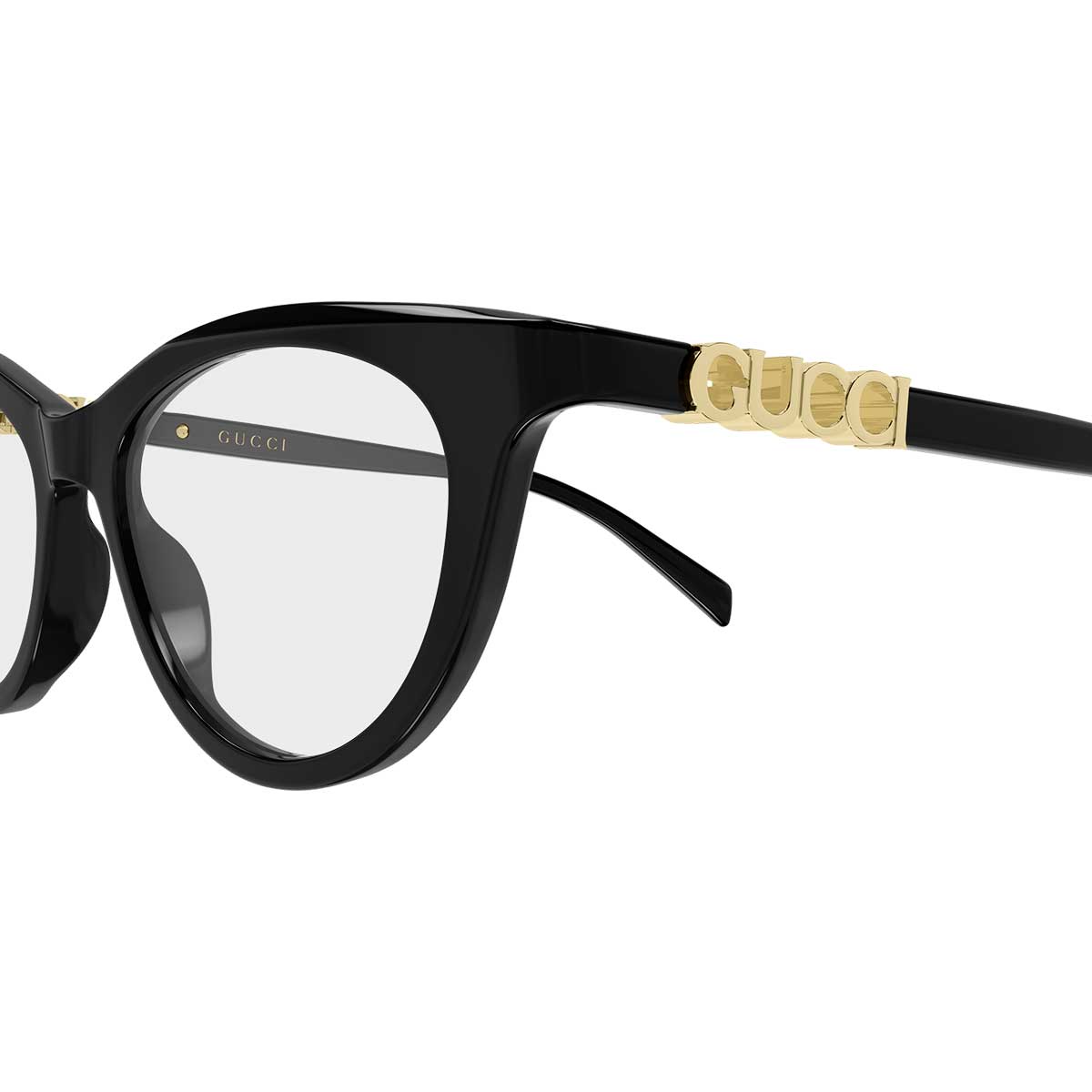 Gucci Occhiali da Vista GG2034O 001 Nero/Trasparente Donna