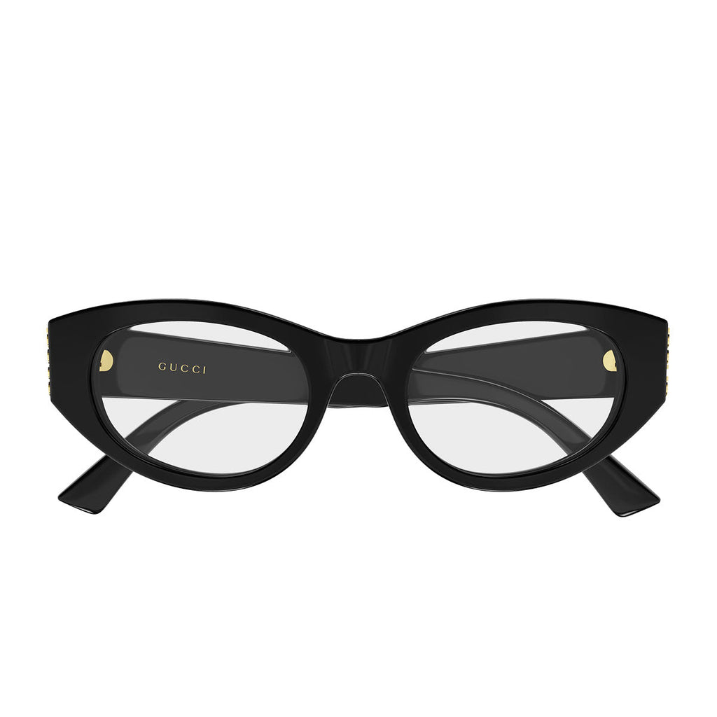 Gucci Occhiali da Vista GG2041O 001 Nero/Trasparente Donna