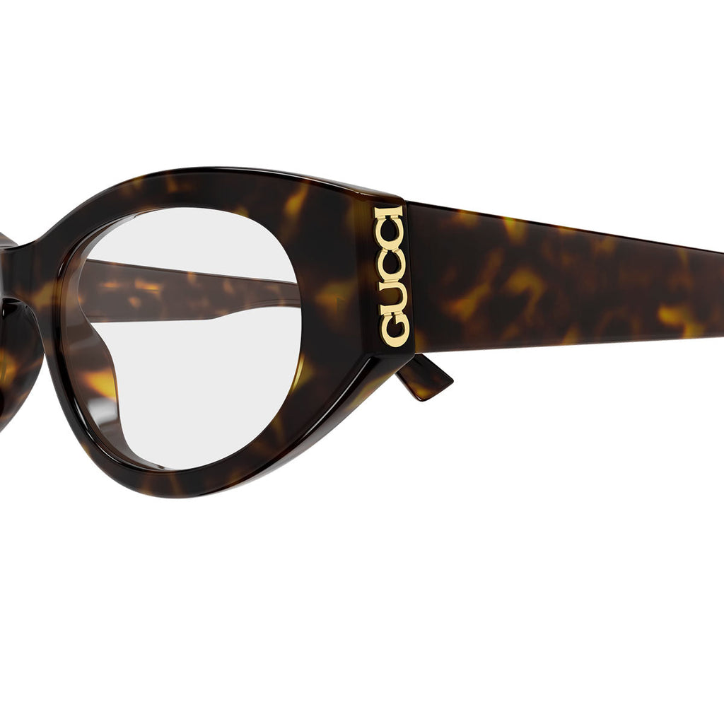 Gucci Occhiali da Vista GG2041O 002 Marrone/Trasparente Donna