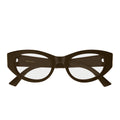 Gucci Occhiali da Vista GG2041O 003 Marrone Scuro/Trasparente Donna